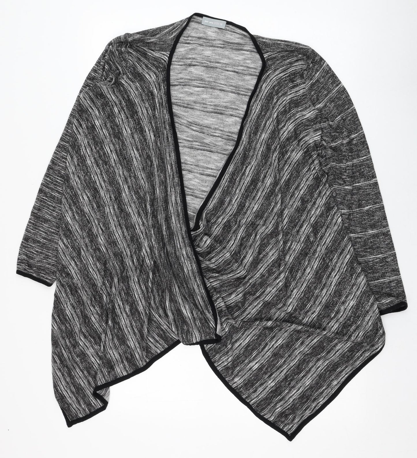 Womens UK Size 12 Marks and Spencer Grey Cardigan Jumper