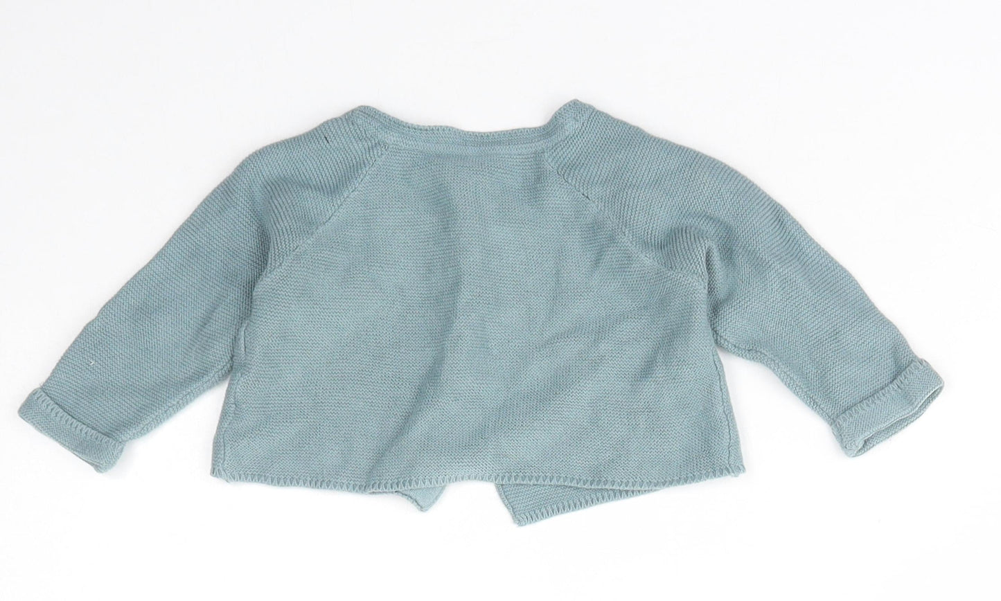 Disney Baby Girls Blue  Cotton Cardigan Jumper Size 3-6 Months   - Disney