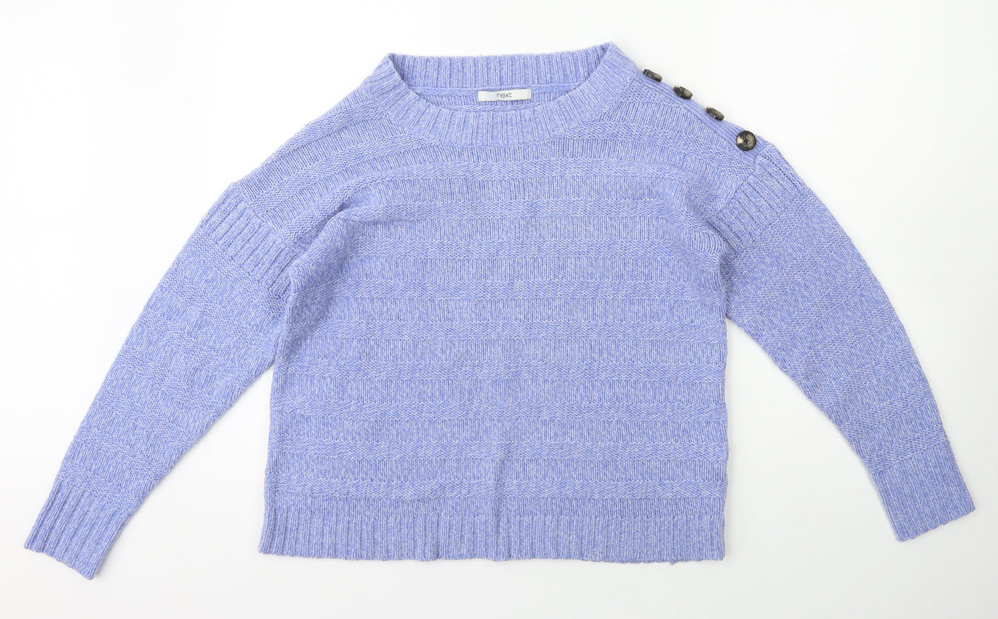 Womens UK Size S NEXT Blue Pullover Jumper