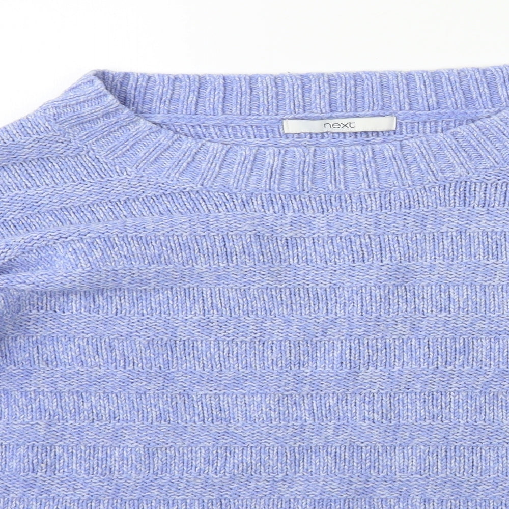Womens UK Size S NEXT Blue Pullover Jumper