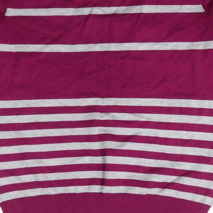 Womens UK Size M M&Co. Purple Pullover Jumper