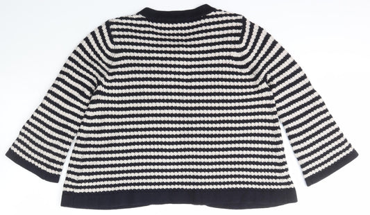 Womens UK Size M M&Co. Blue Cardigan Jumper