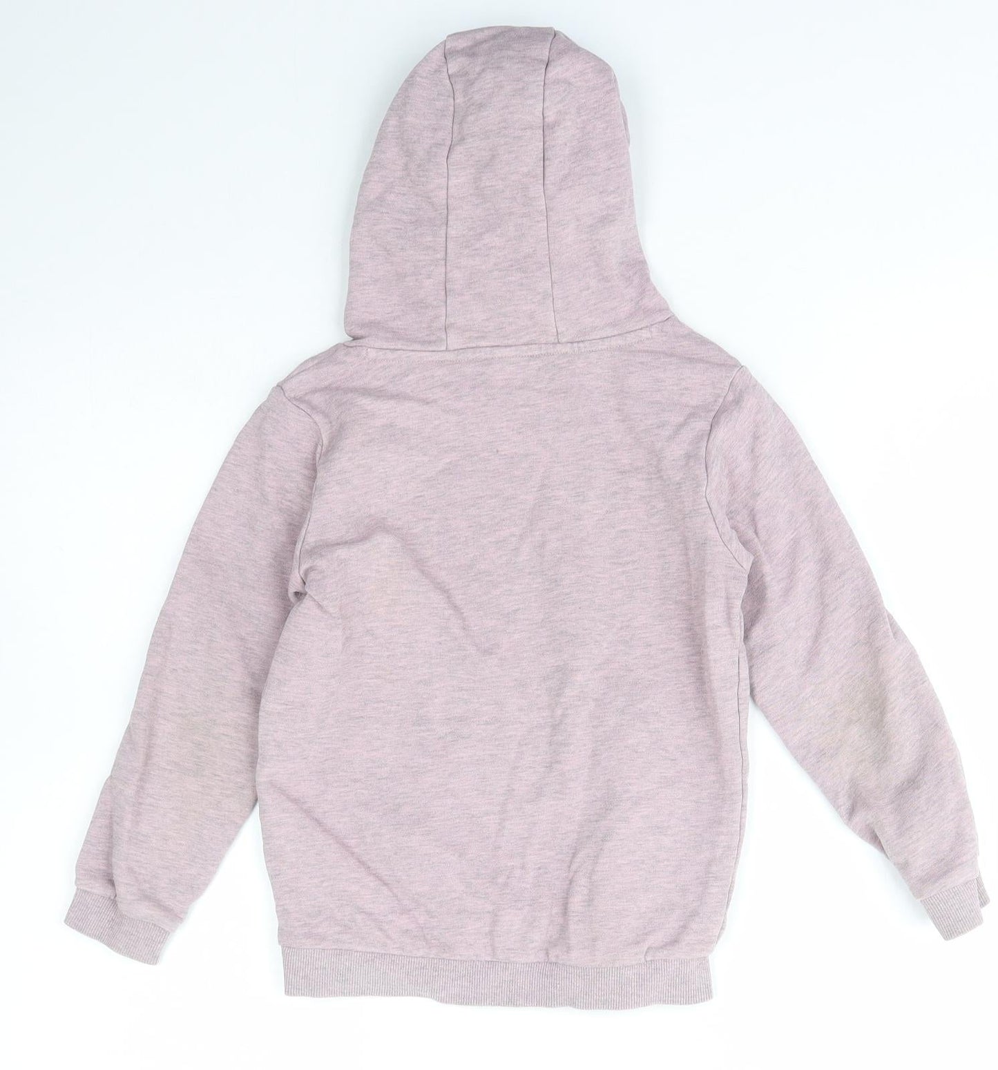 TU kids Girls Purple  Cotton Pullover Hoodie Size 7 Years