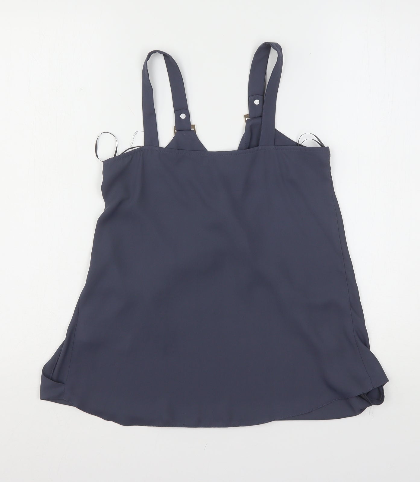 Womens UK Size 8 New Look Grey Camisole Blouse