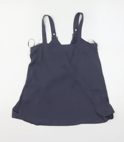 Womens UK Size 8 New Look Grey Camisole Blouse
