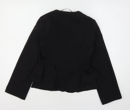 Womens UK Size 8 Topshop Black Jacket