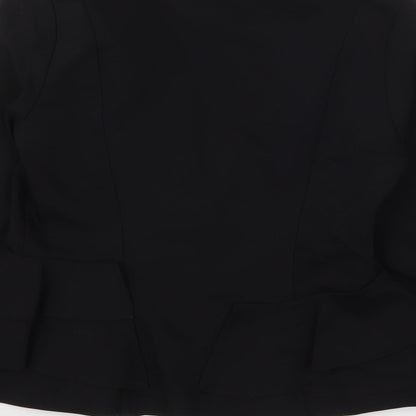 Womens UK Size 8 Topshop Black Jacket