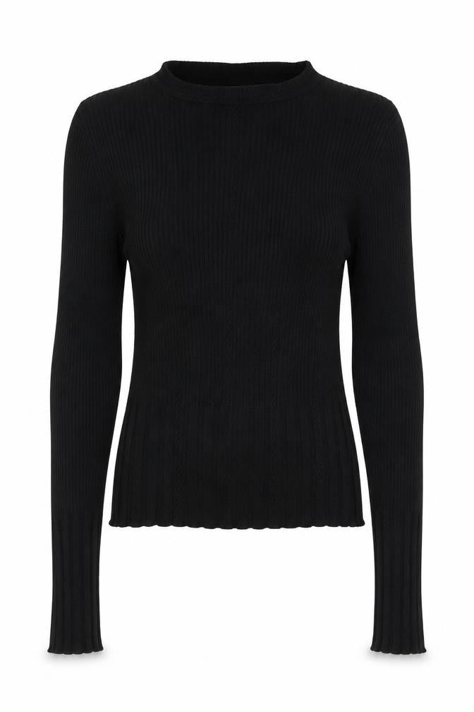 Womens UK Size S Topshop Black Pullover Jumper