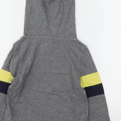 Gap Boys Multicoloured Colourblock Cotton Pullover Hoodie Size 4-5 Years