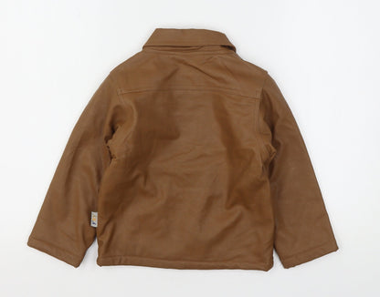 YAK Womens Brown   Jacket  Size 4