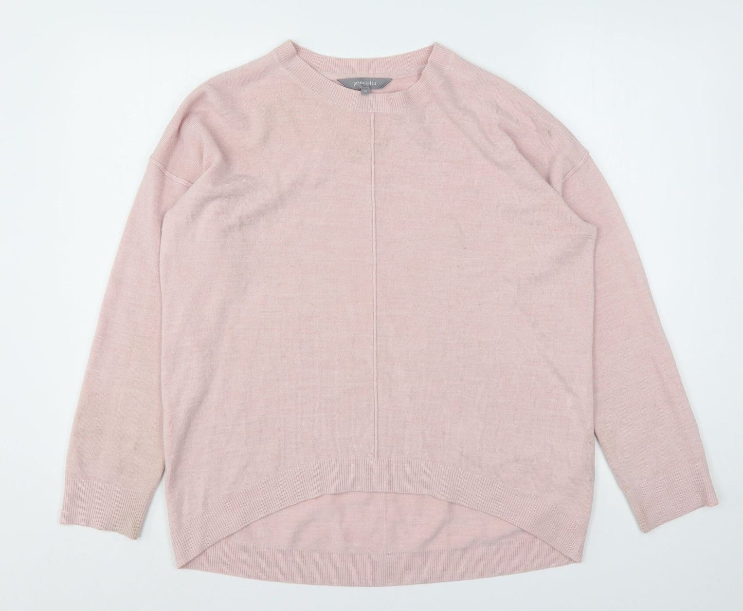 Womens UK Size 12 Principles Pink Pullover Jumper