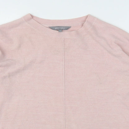 Womens UK Size 12 Principles Pink Pullover Jumper