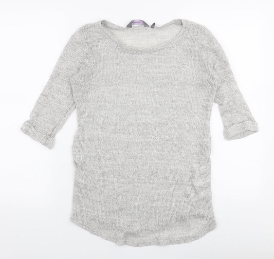 Womens UK Size 14 New Look Grey Pullover Jumper