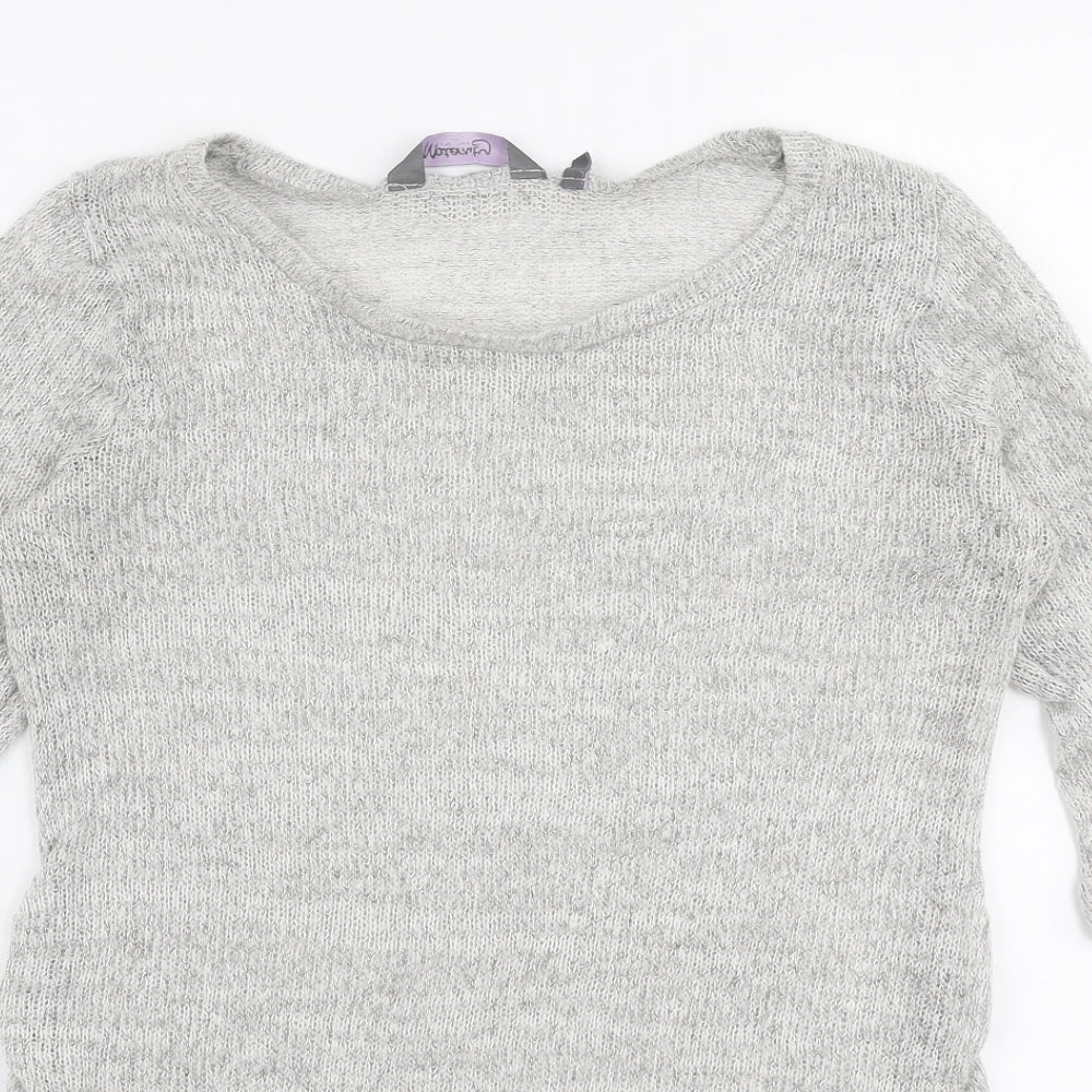Womens UK Size 14 New Look Grey Pullover Jumper