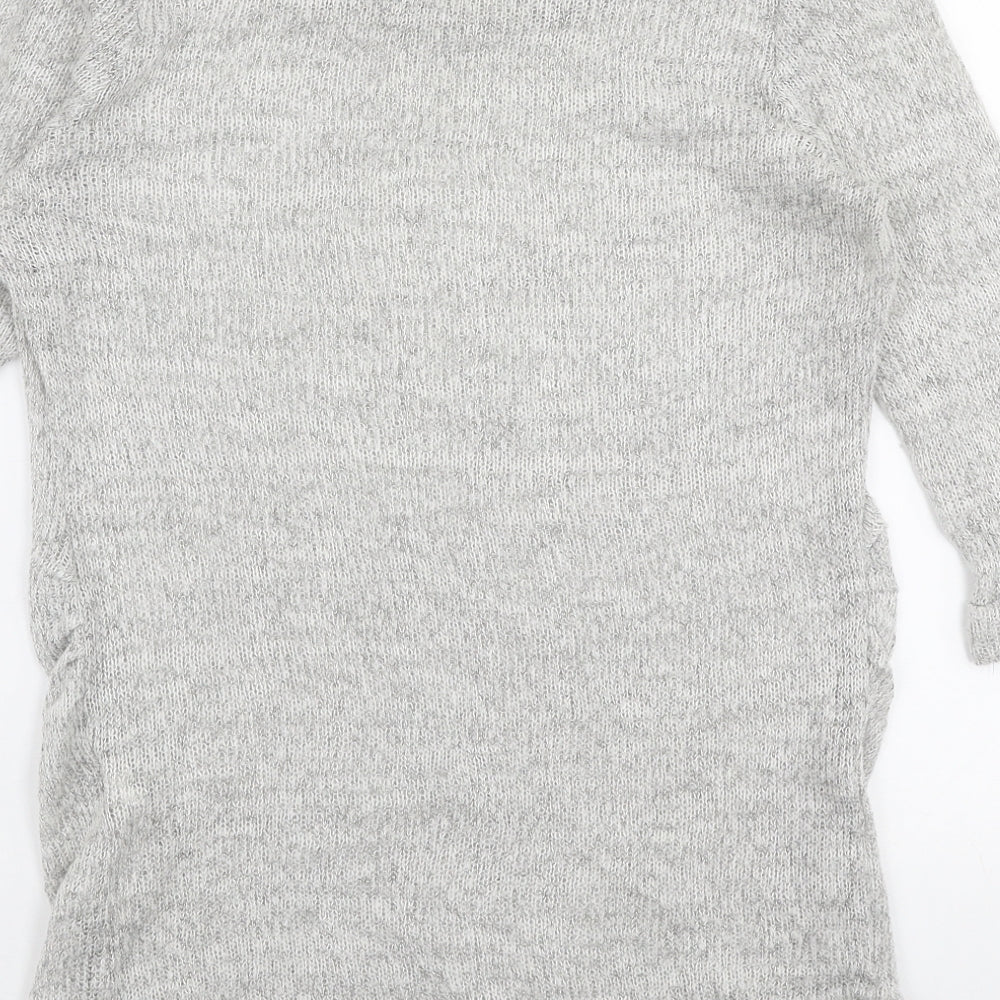 Womens UK Size 14 New Look Grey Pullover Jumper