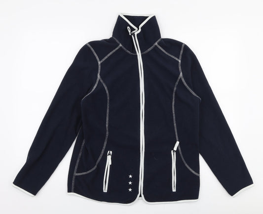 Collection Womens Blue   Jacket  Size 12  Zip