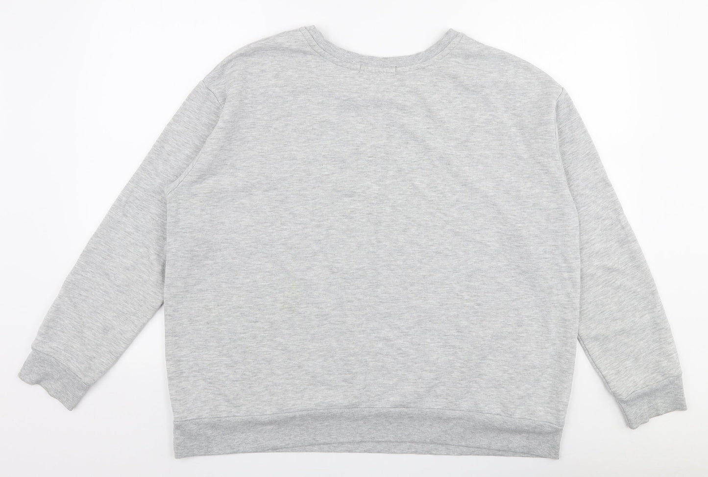 Primark Womens Grey  Polyester Pullover Sweatshirt Size 18  Pullover
