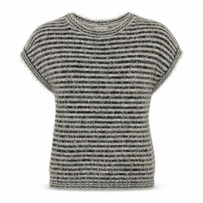 Womens UK Size 12 Be Beau Grey Pullover Jumper