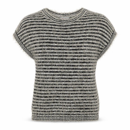 Womens UK Size 12 Be Beau Grey Pullover Jumper