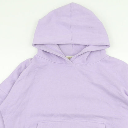 Femme Luxe Womens Purple  Polyester Pullover Hoodie Size M  Pullover