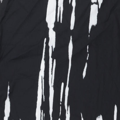 SheIn Womens Black  Polyester Trapeze & Swing  Size 3XL  Round Neck Pullover