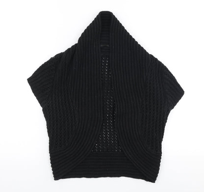 Womens UK Size XS H&M Black Cardigan Jumper