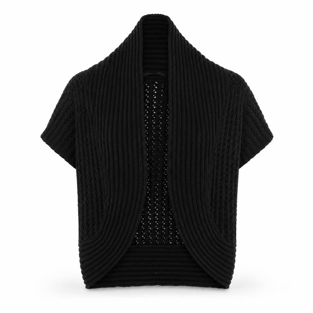 Womens UK Size XS H&M Black Cardigan Jumper