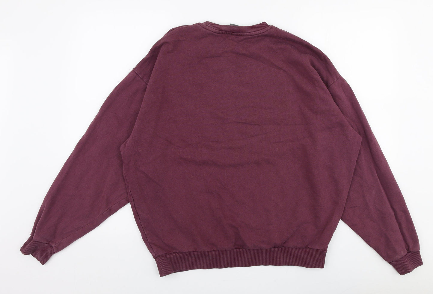 Mens UK Size M ASOS Purple Pullover Sweatshirt