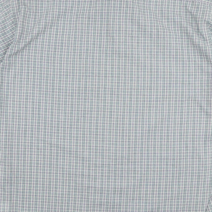 Mens UK Size L Originals Blue  Button-Up Short Sleeve Casual Shirt