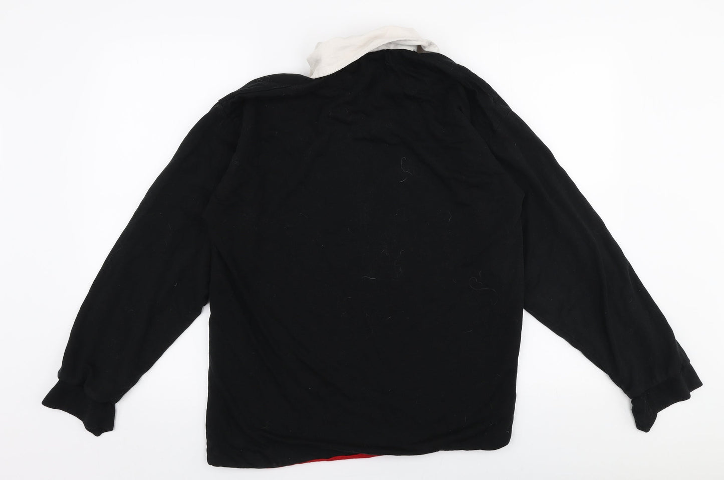 Mens UK Size L John Lewis Black Pullover Sweatshirt