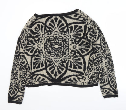 Womens UK Size 12 Marks and Spencer Black Pullover Jumper