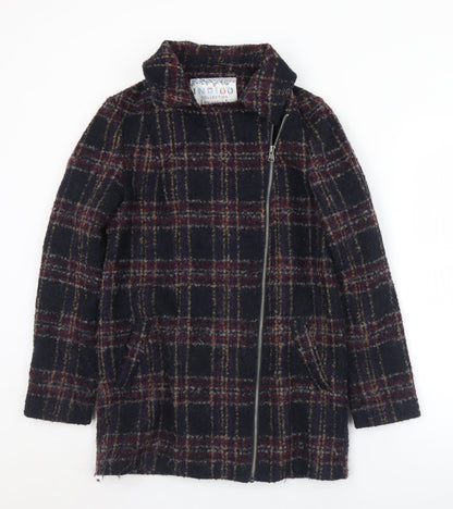 Womens UK Size 10 Marks and Spencer Black Pea Coat