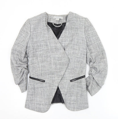 H&M Womens Grey   Jacket  Size 6
