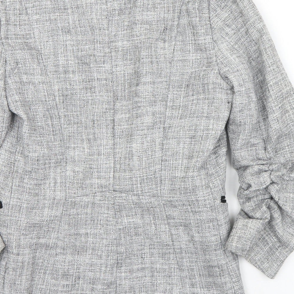 H&M Womens Grey   Jacket  Size 6