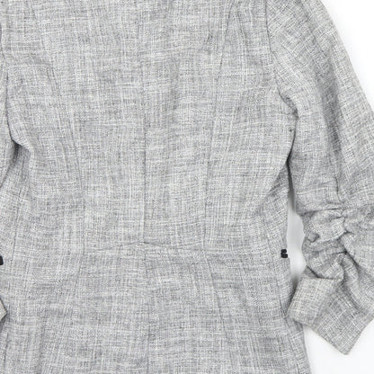 H&M Womens Grey   Jacket  Size 6
