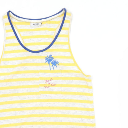 Womens UK Size 14 Nocozo Yellow Camisole Tank