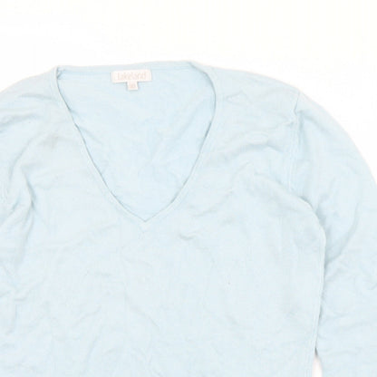 Womens UK Size 10 Lakeland Blue Pullover Jumper