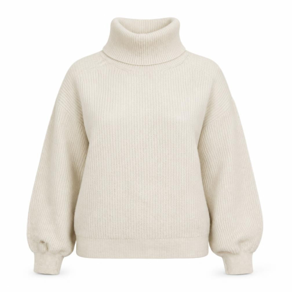 Womens UK Size M Gallery Beige Pullover Jumper