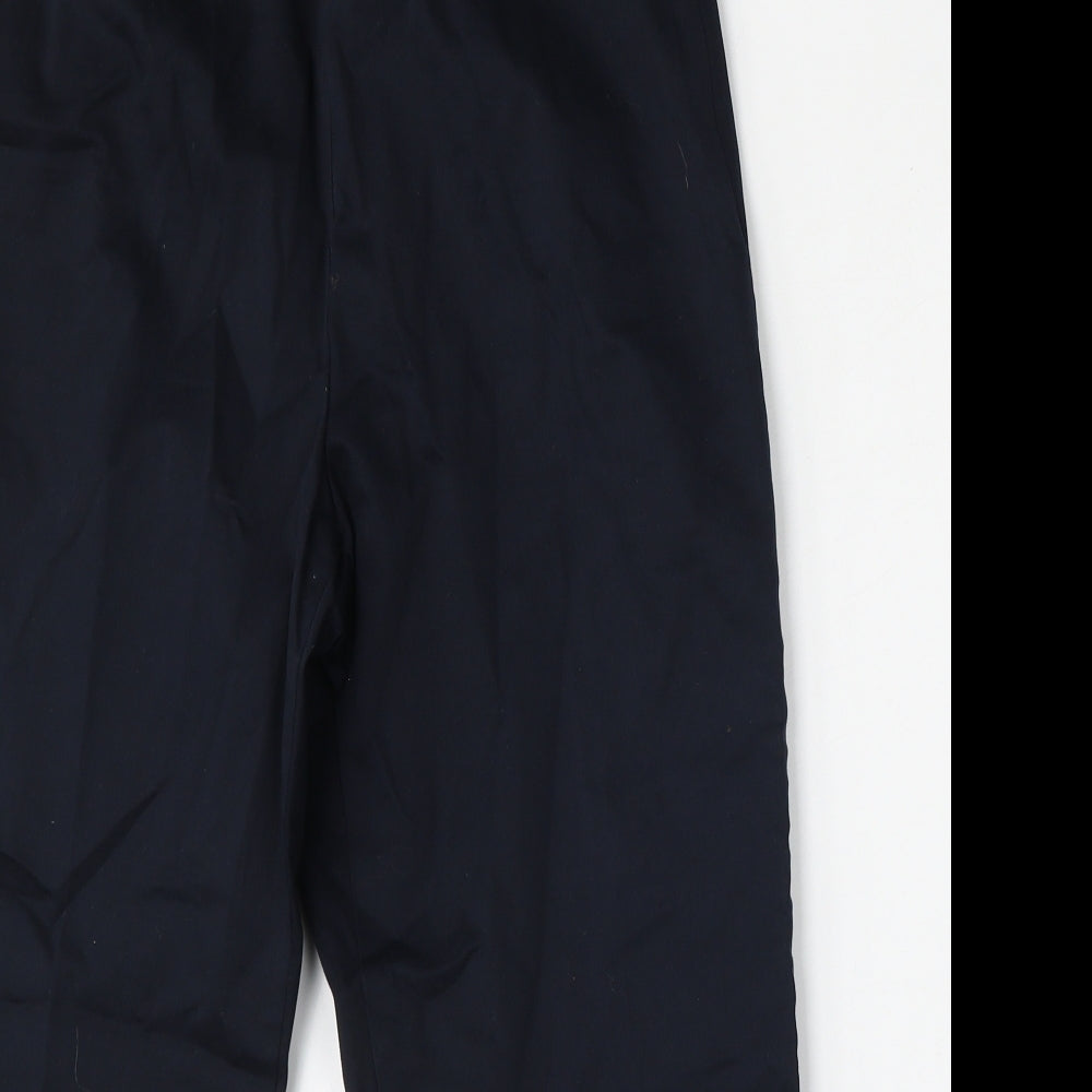 Womens UK Size 12 Marks and Spencer Regular Fit  Blue Trousers