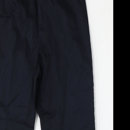 Womens UK Size 12 Marks and Spencer Regular Fit  Blue Trousers
