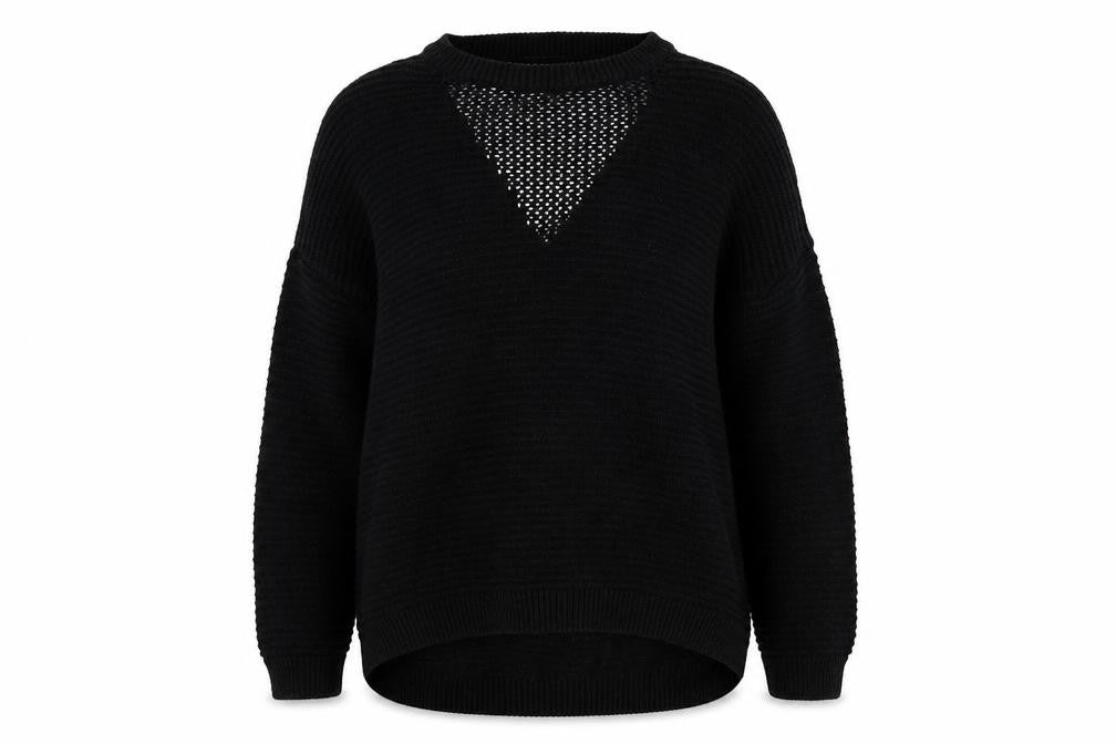 Womens UK Size 10 Atmosphere Black Pullover Jumper