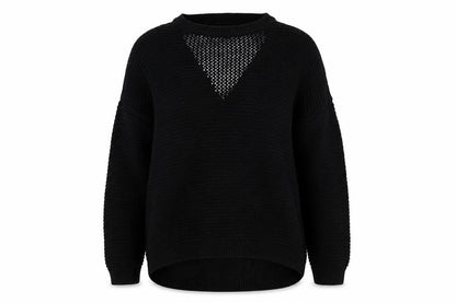 Womens UK Size 10 Atmosphere Black Pullover Jumper