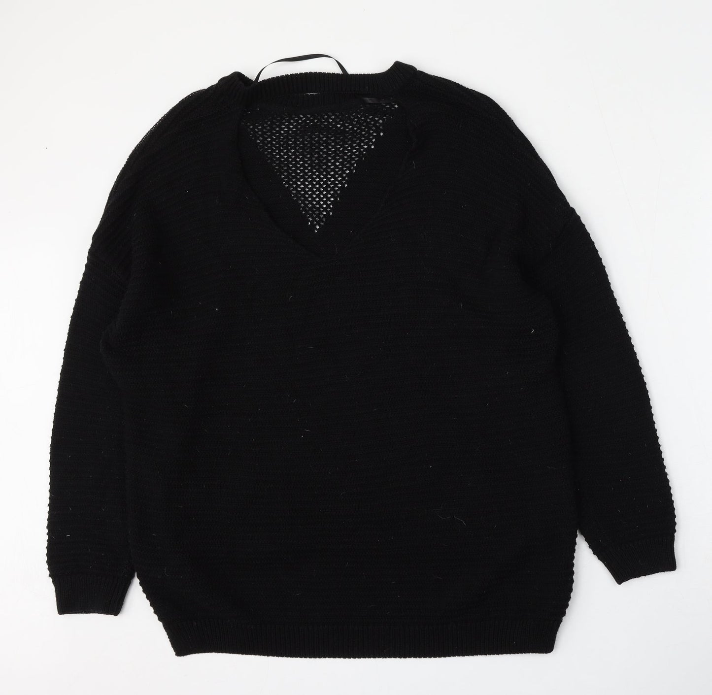 Womens UK Size 10 Atmosphere Black Pullover Jumper