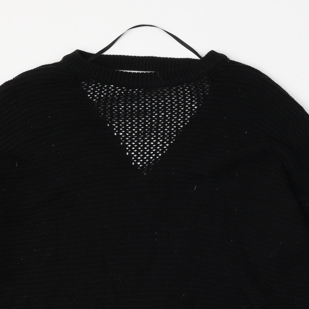 Womens UK Size 10 Atmosphere Black Pullover Jumper