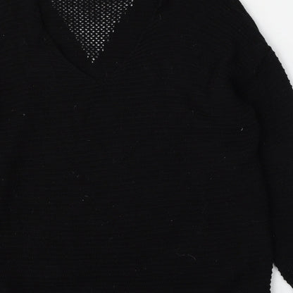 Womens UK Size 10 Atmosphere Black Pullover Jumper