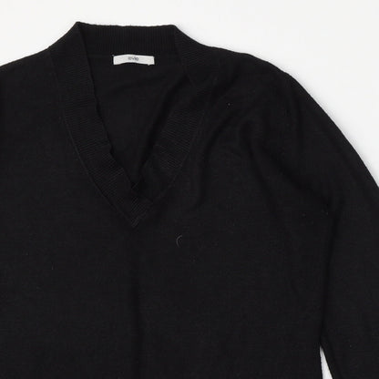 Womens UK Size 14 Evie Black Pullover Jumper