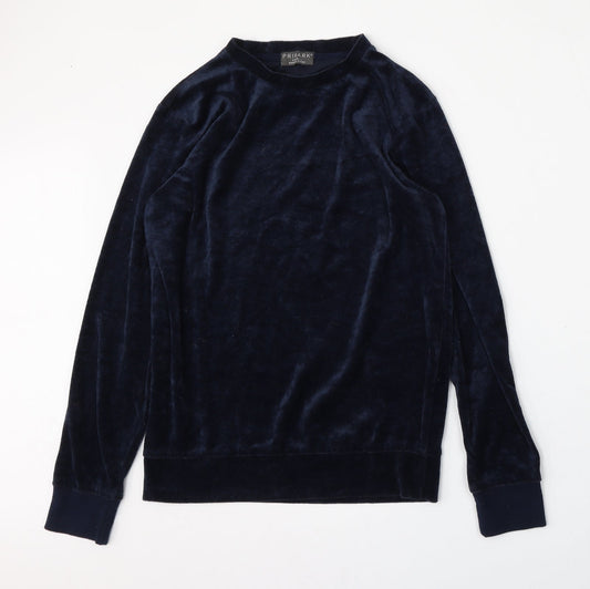 Primark Mens Blue  Polyester Pullover Sweatshirt Size XS