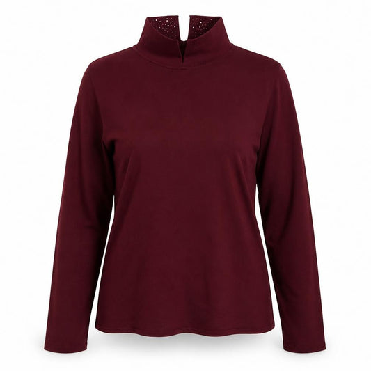 Womens UK Size 12 Bonmarche Purple Pullover Jumper