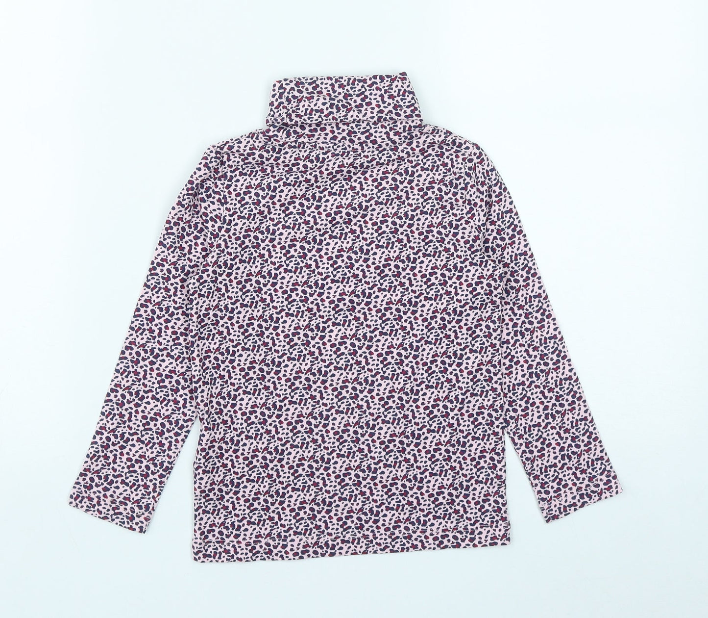 Iupilu Girls Multicoloured Geometric Cotton Basic Casual Size 2 Years Roll Neck
