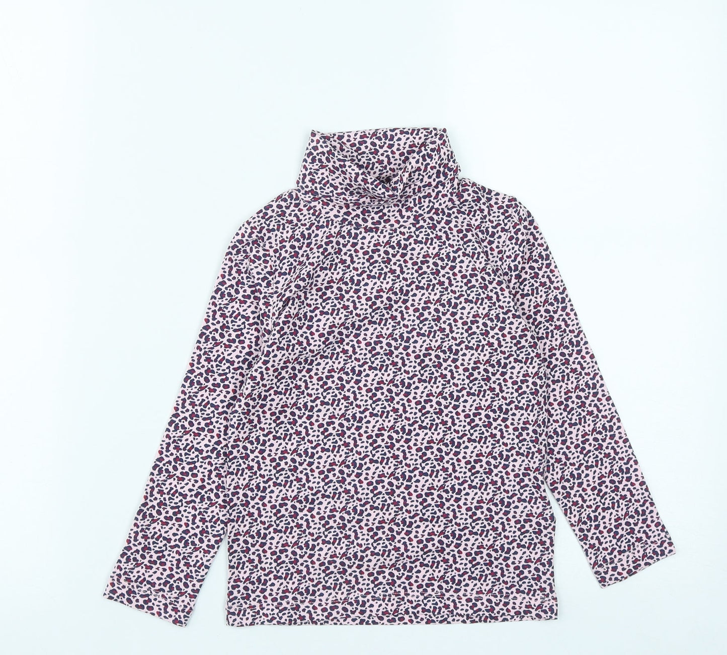 Iupilu Girls Multicoloured Geometric Cotton Basic Casual Size 2 Years Roll Neck